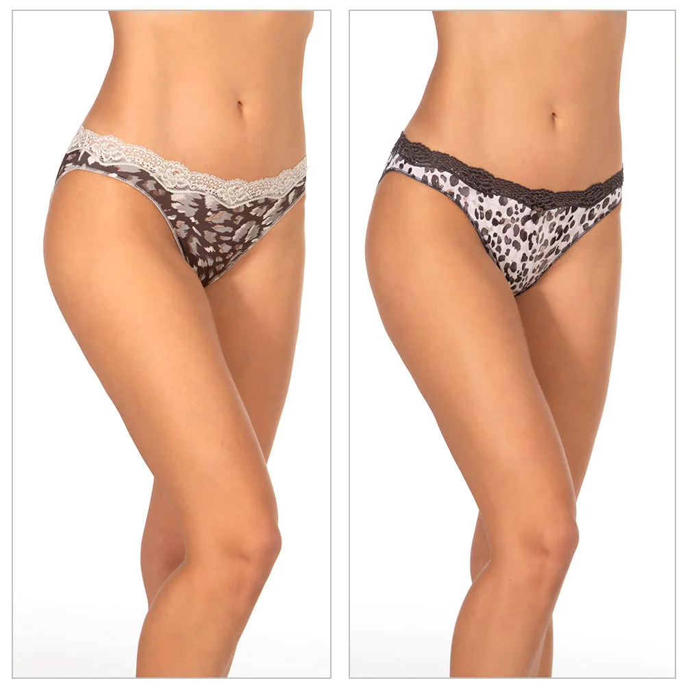 Janira Wild Spots P2 Mini Slip Maculato Cotone
