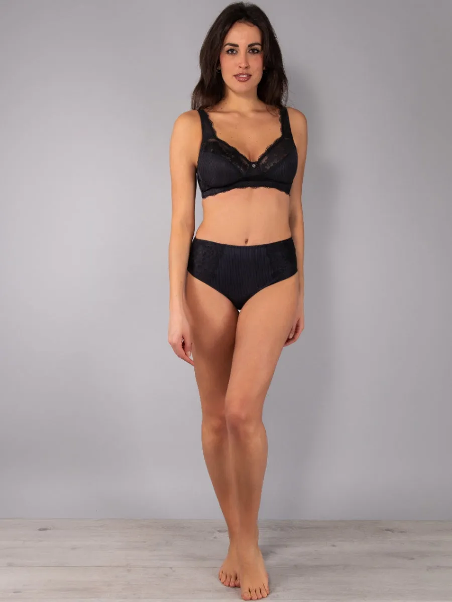 Verde Veronica Armony AR35 slip alto nero modellante