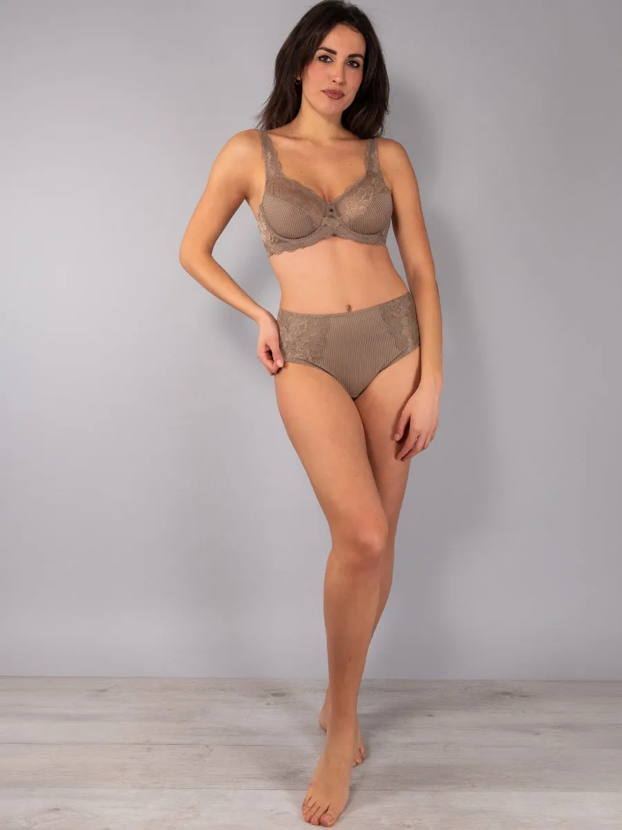 Si'èLei Verde Veronica AR12 reggiseno tabacco non imbottito