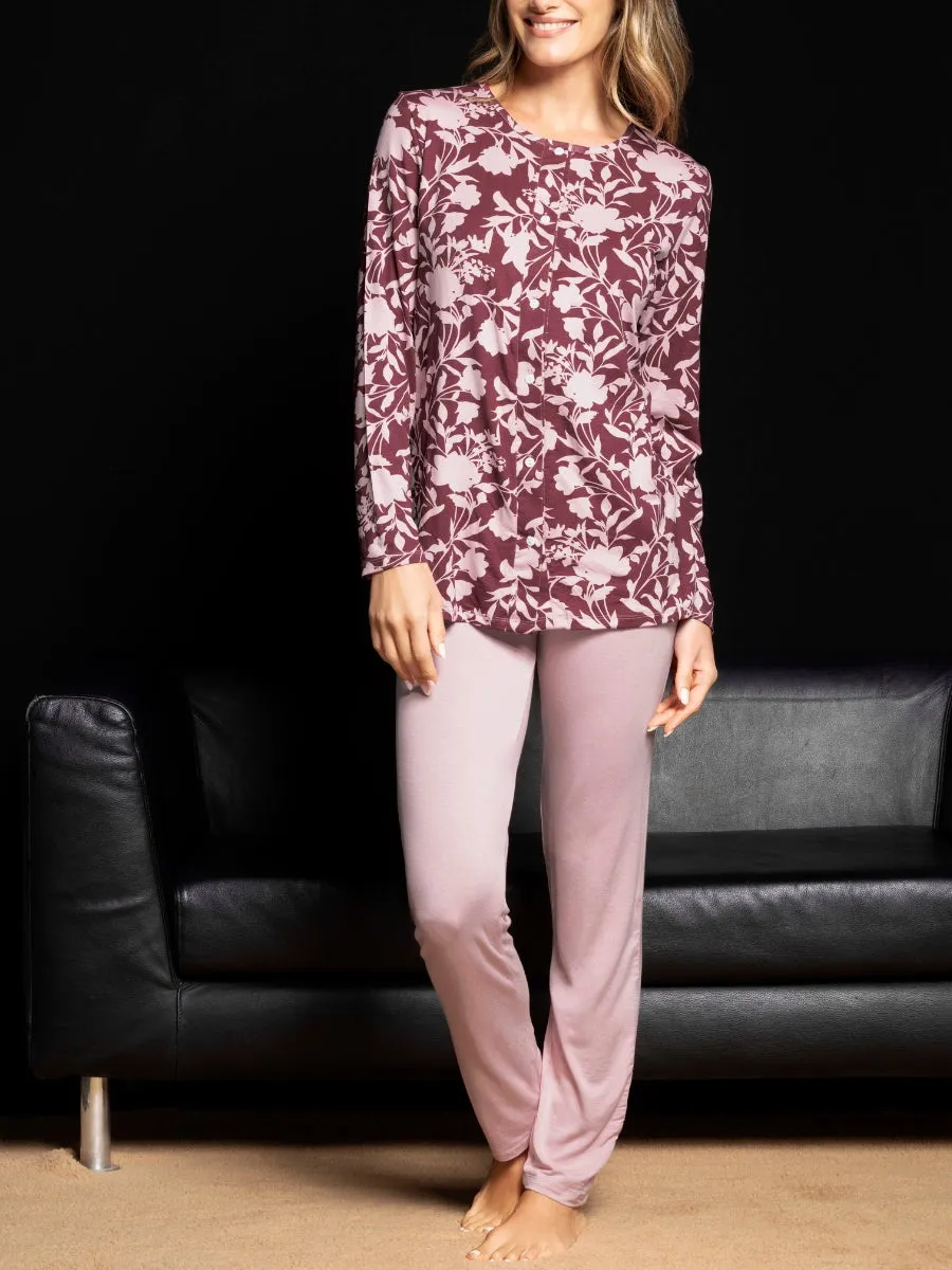 Si'èLei Verde Veronica FW14 pigiama donna rosa viscosa