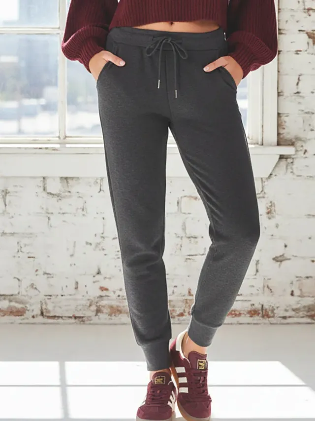 Si'èLei LG01 Leggings Sportivo Cotone Grigio Melange
