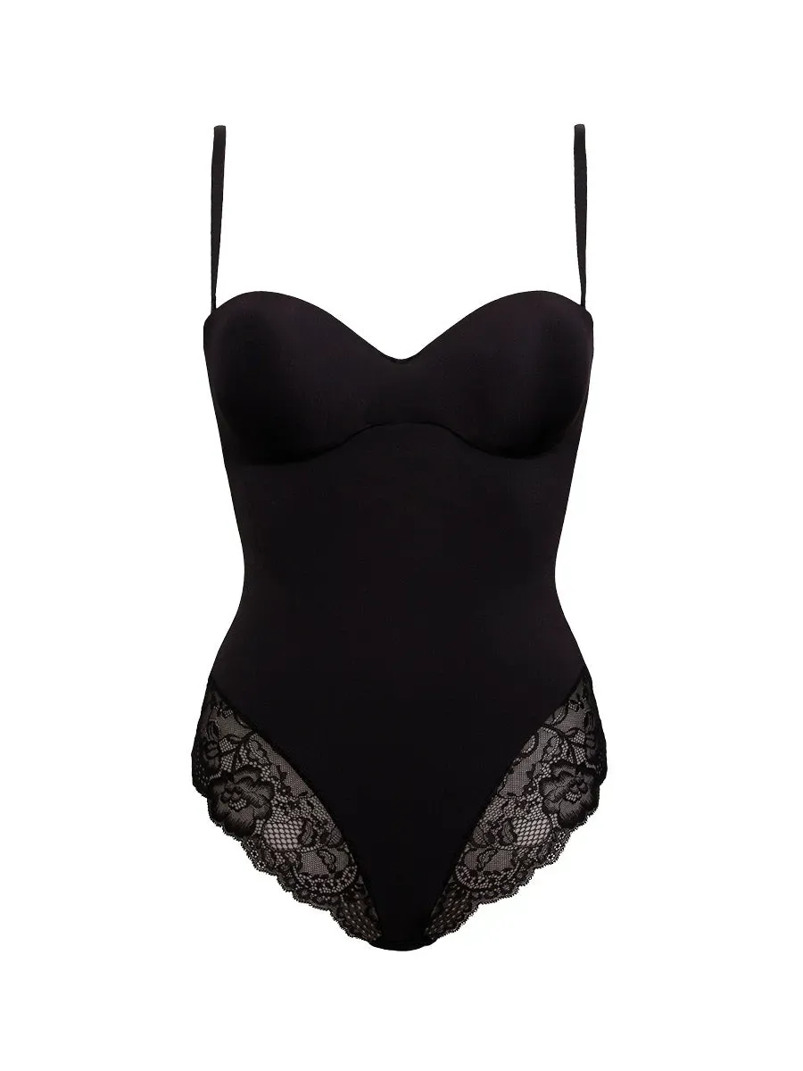Si'èLei Pure Love 1978 body schiena scoperta nero pizzo