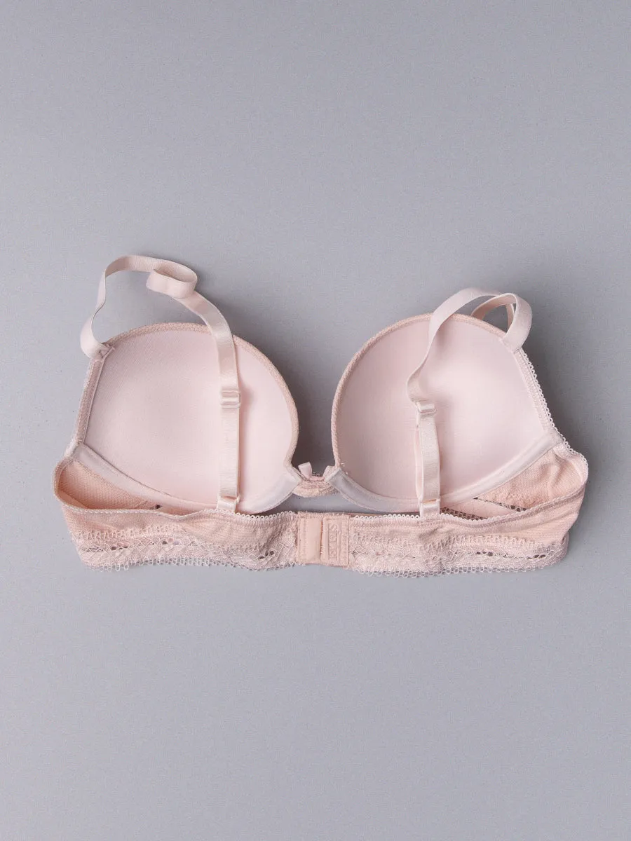 Si'èLei Darling 1874 reggiseno push-up cipria jacquard
