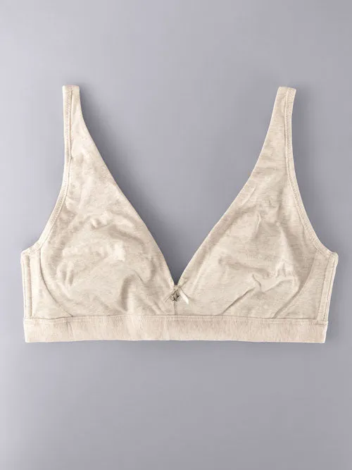 SièLei Natural Cotton 1454 triangolo cotone bio ecru senza ferretto