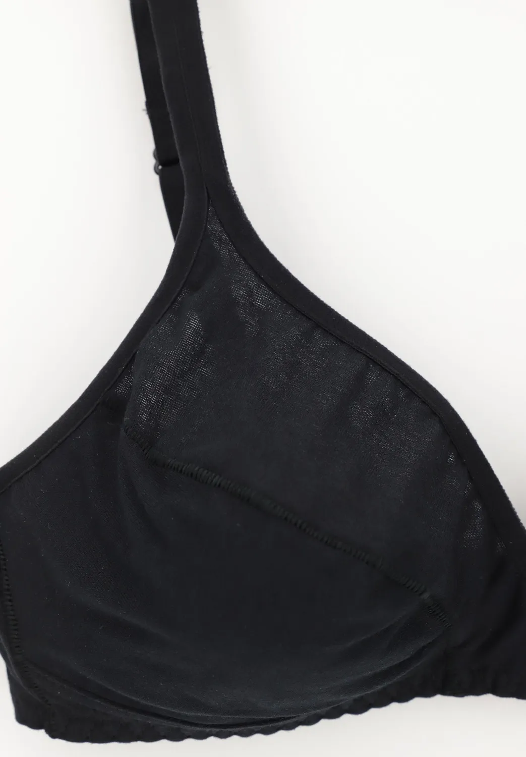 Lepel Elettra Classic reggiseno cotone nero senza ferretto