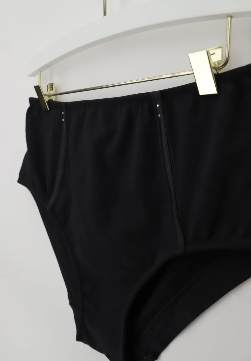 Lepel Belseno Segreto Cotton 356 slip vita alta nero cotone
