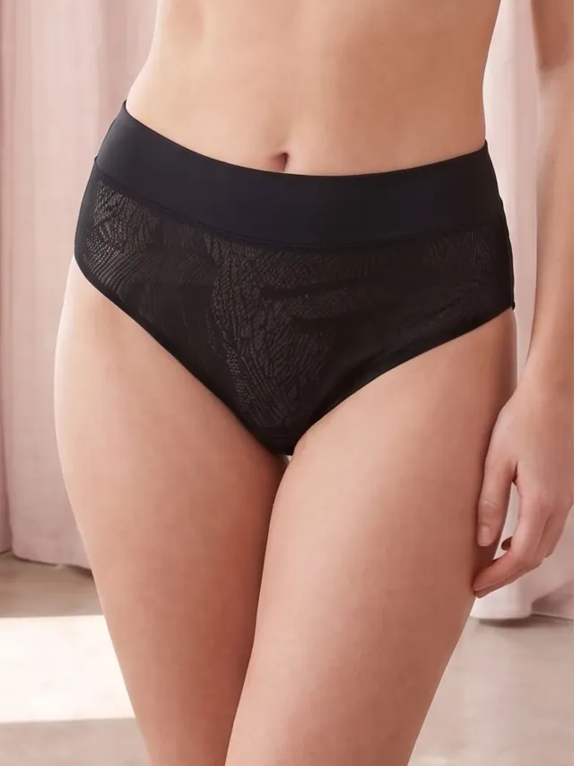 Si'èLei Odea OD35 slip alto nero contenitivo