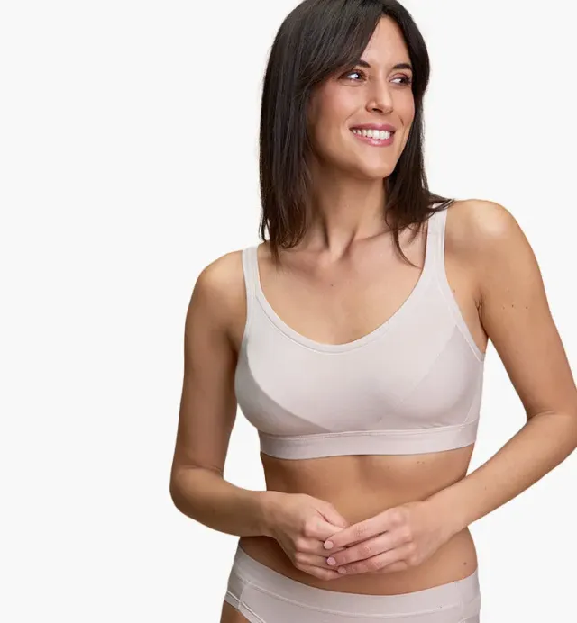 Casagin Bralette imbottita reggiseno senza ferretto coppe