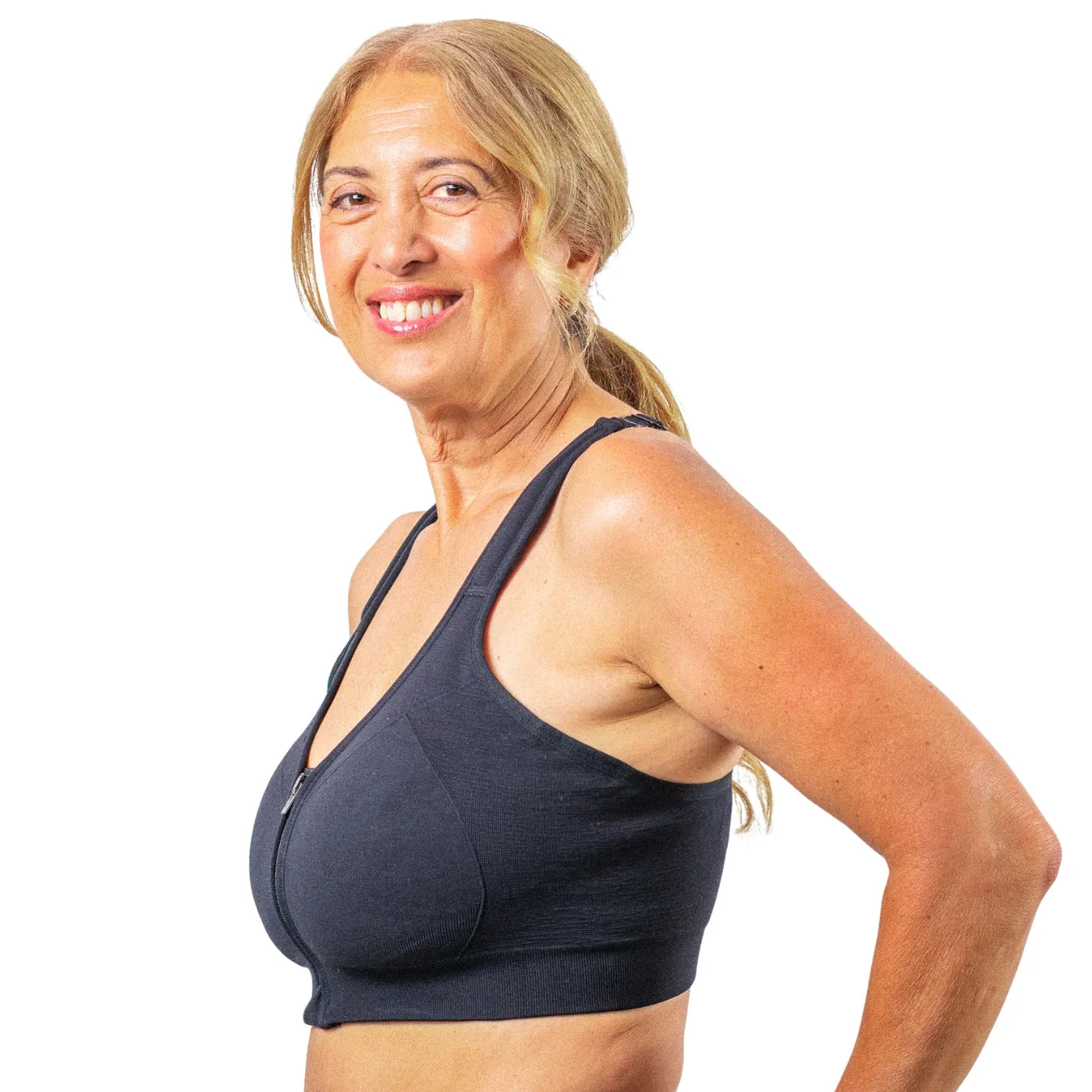 Prairie Wear HuggerLUMA reggiseno sportivo nero alta M