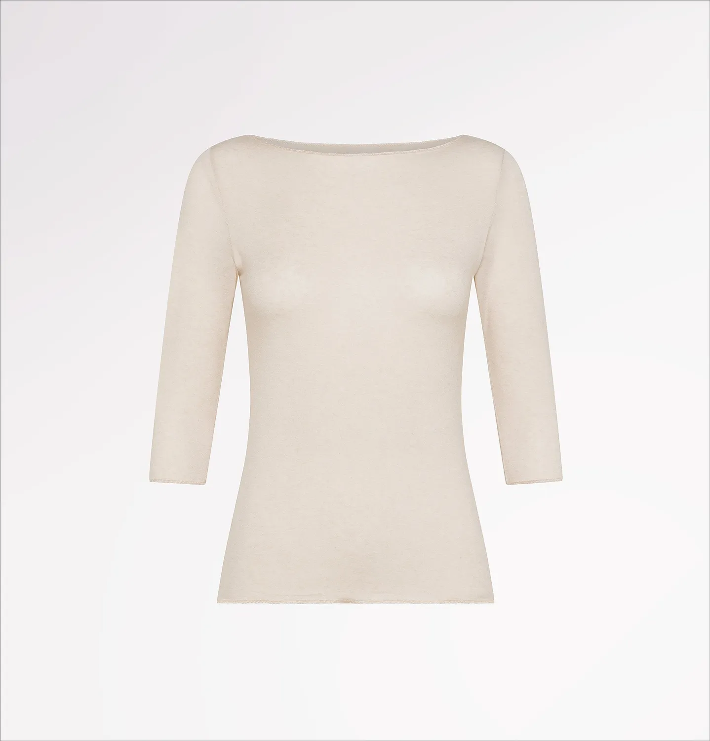 Casagin maglia scollo barchetta manica 3/4 conchiglia S-M