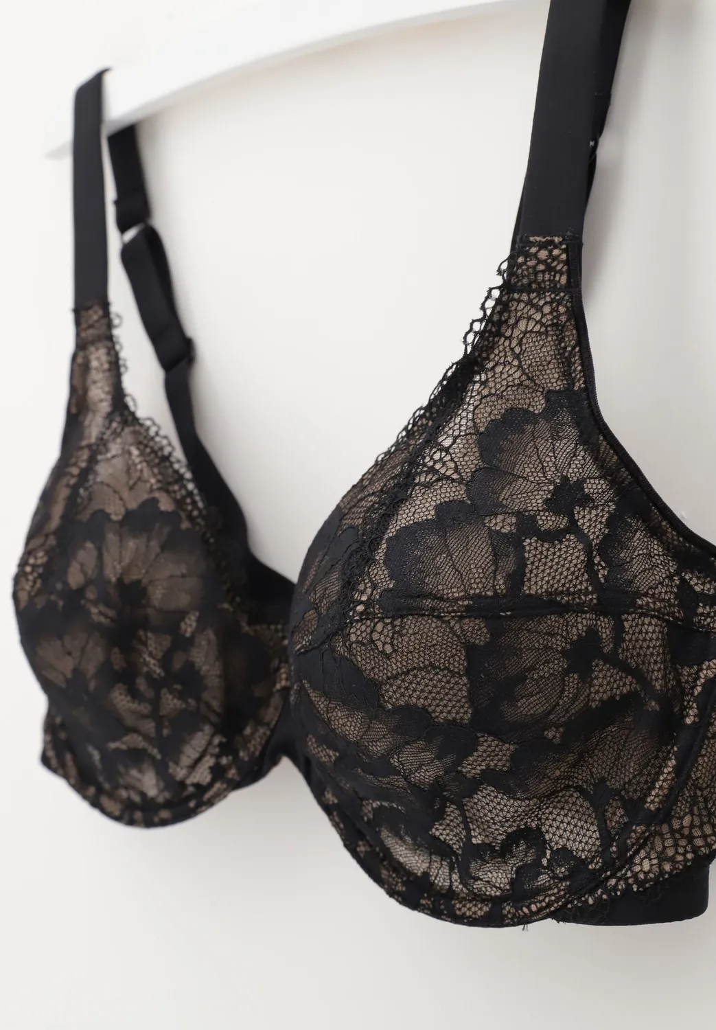 Lepel Belseno Romance 701 reggiseno balconcino nero pizzo