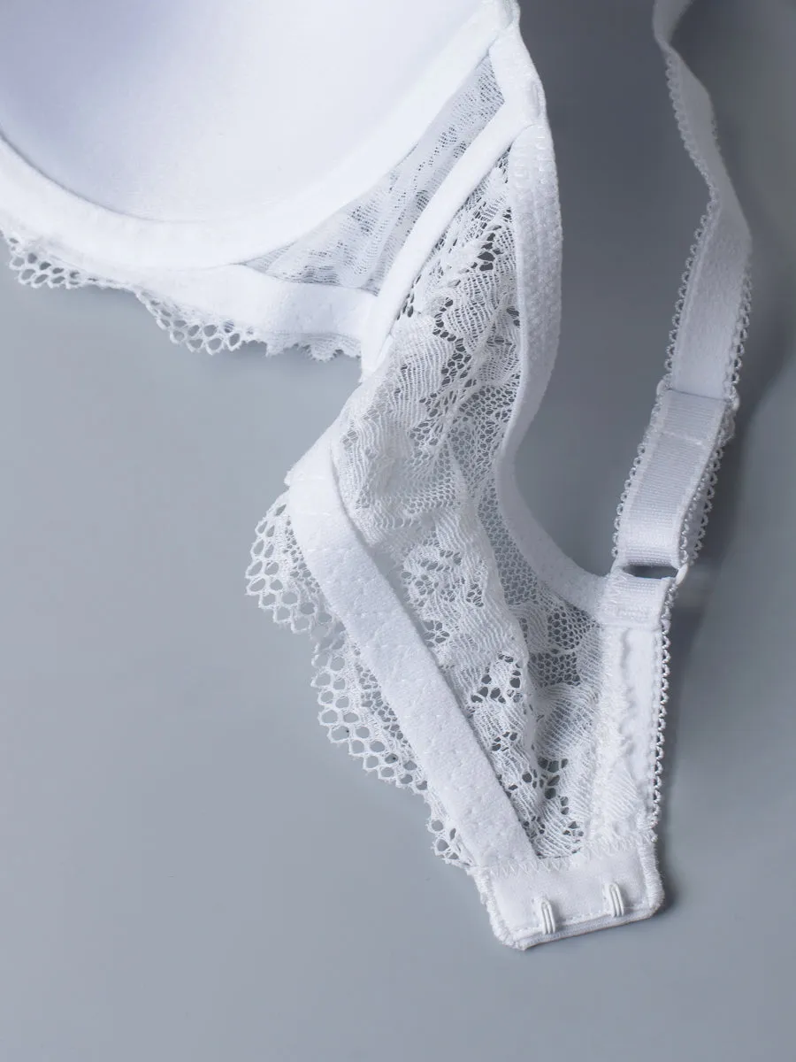 Si'èLei Wonder Lace 2452 Reggiseno Bianco Imbottito