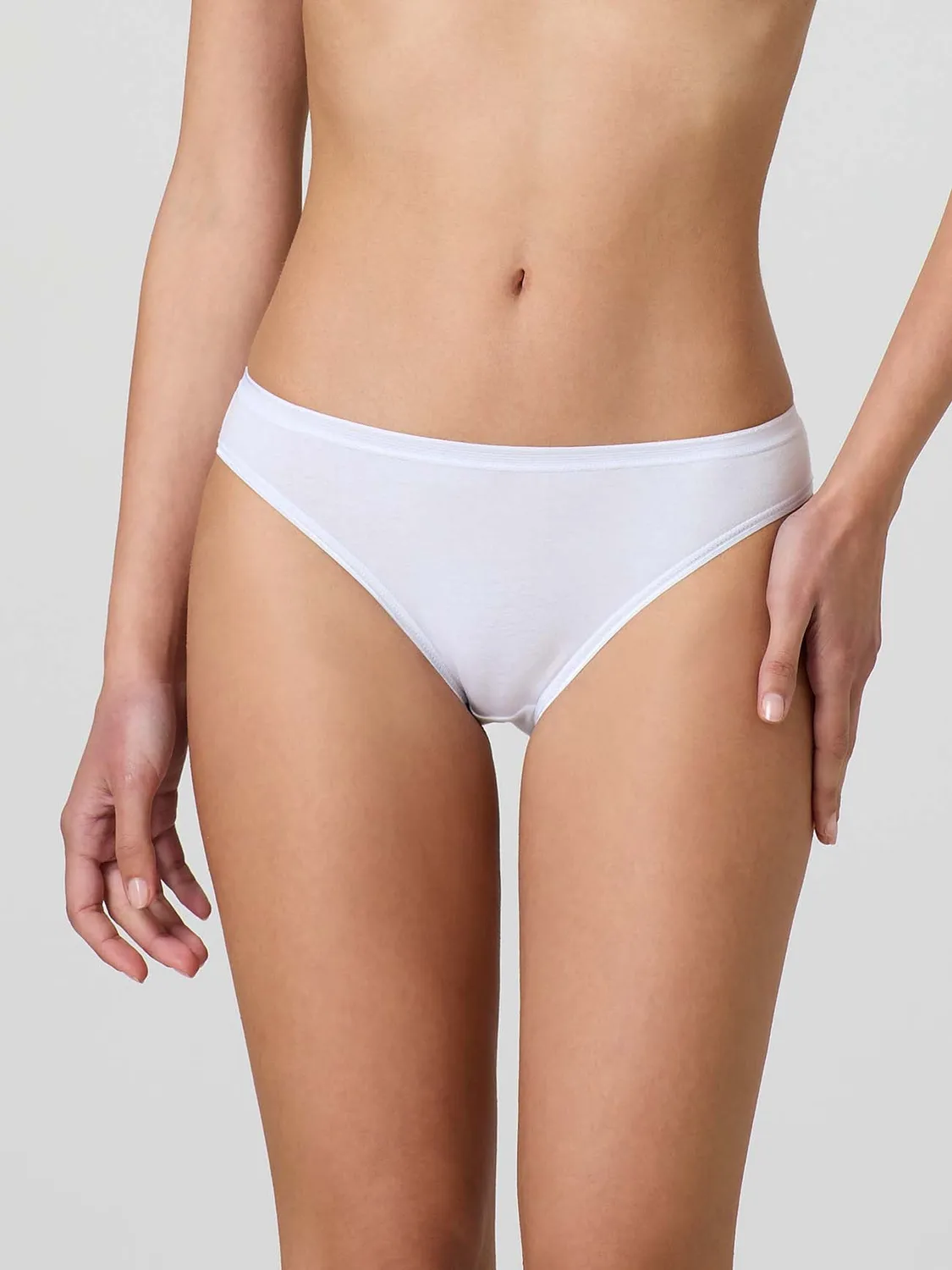 Jadea Basic 7000 slip vita bassa cotone 3 pezzi