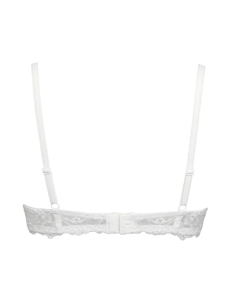 Si'èLei Glam 1956 reggiseno push-up bianco latte super up