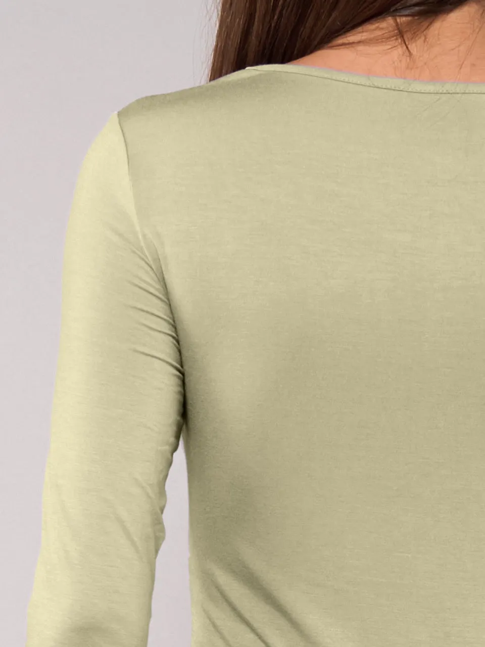 Si'èLei Today 6012 maglia manica lunga verde militare