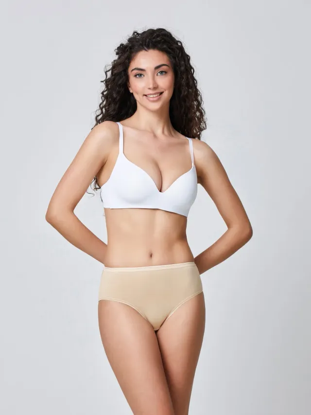 Jadea 7002 midi slip cotone elasticizzato 3 pezzi