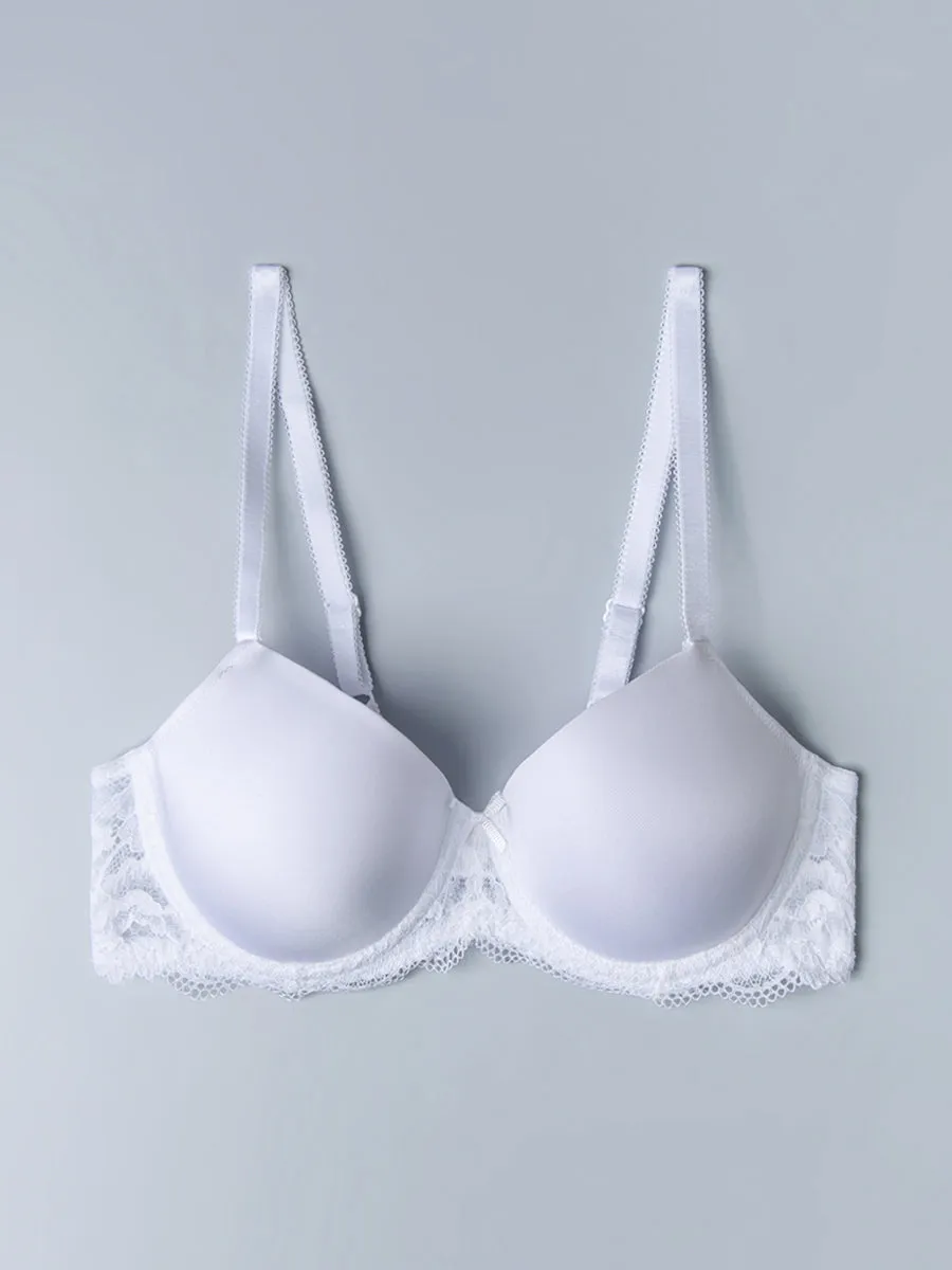 Si'èLei Wonder Lace 2452 Reggiseno Bianco Imbottito