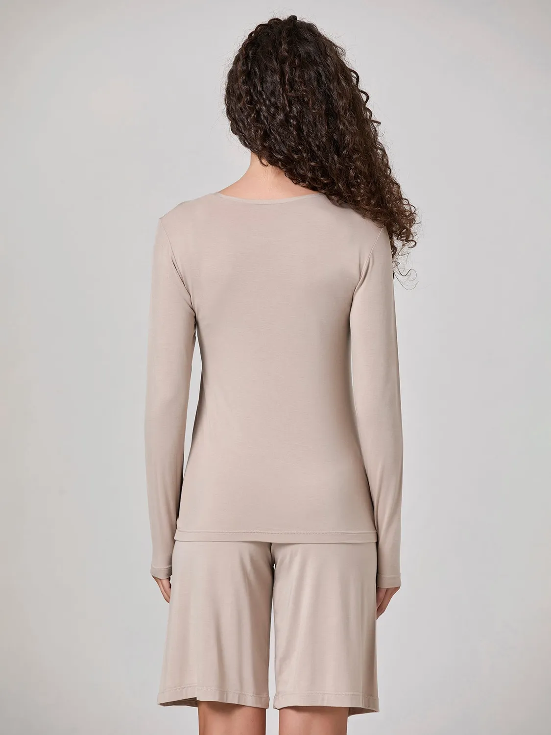 Jadea Relax 3311 maglia manica lunga micromodal fresco