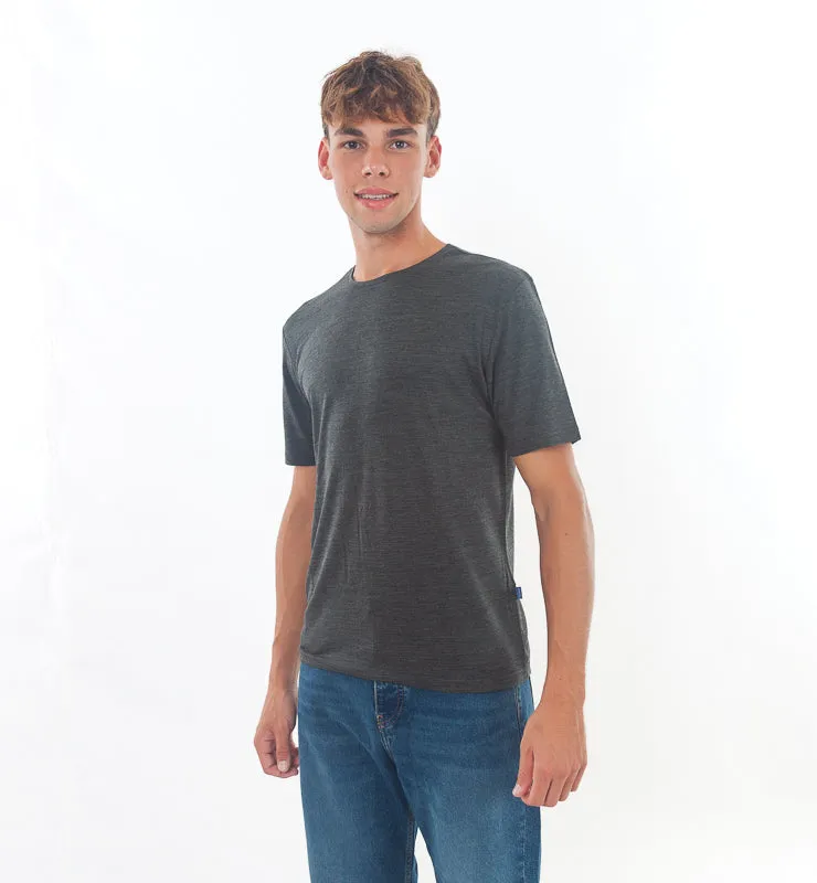 Casagin t-shirt uomo lana merino seta termoregolante