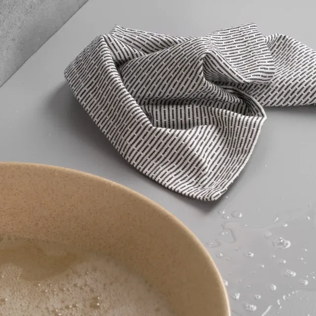 Casagin Cucina Eco Panno cotone biologico Grigio assorbente