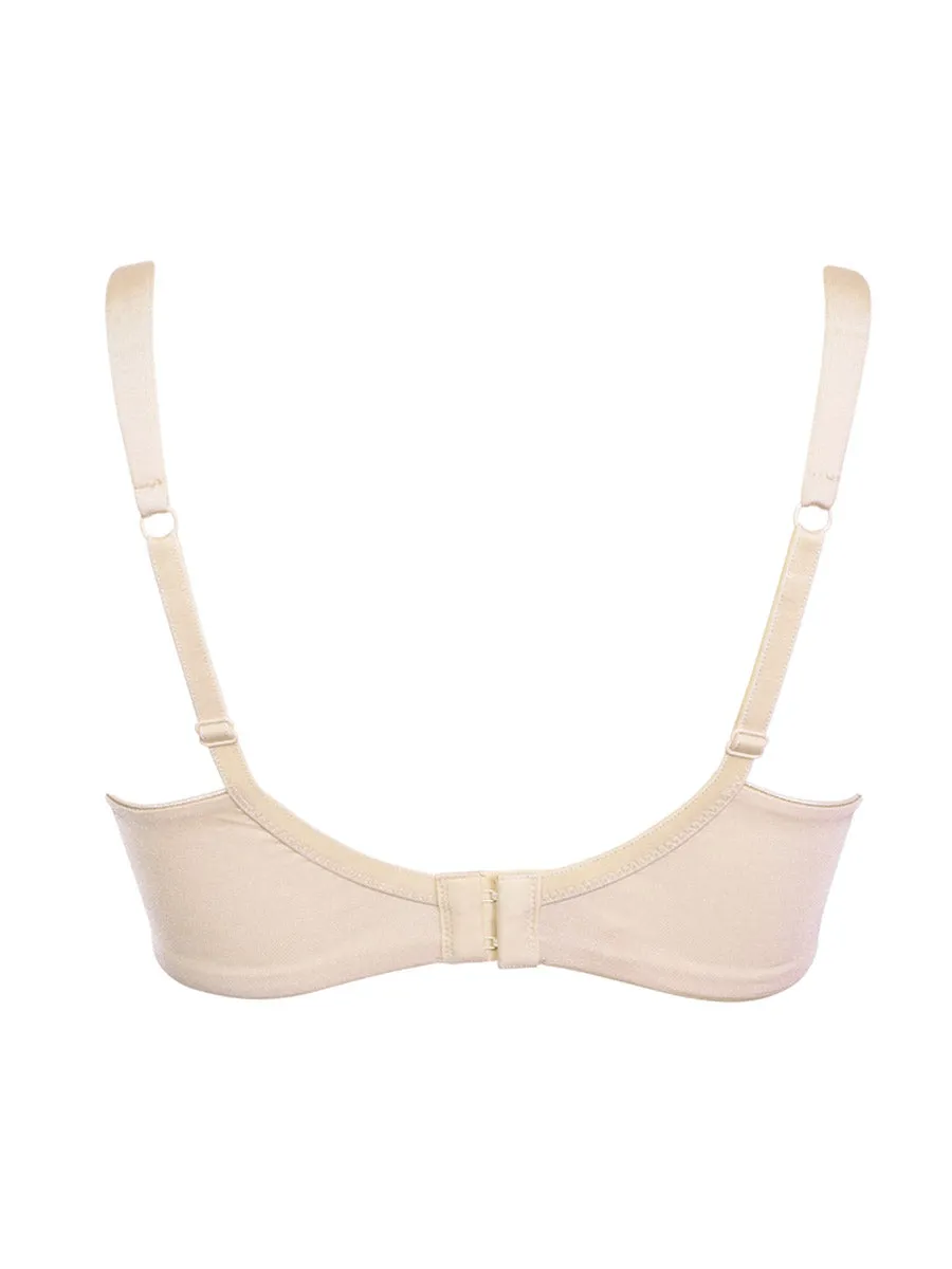 Si'èLei Plus 2548 reggiseno francese cipria senza ferretto