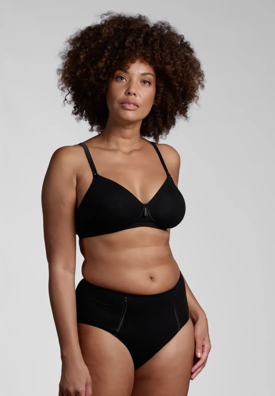 Lepel Belseno Segreto Cotton 356 slip vita alta nero cotone