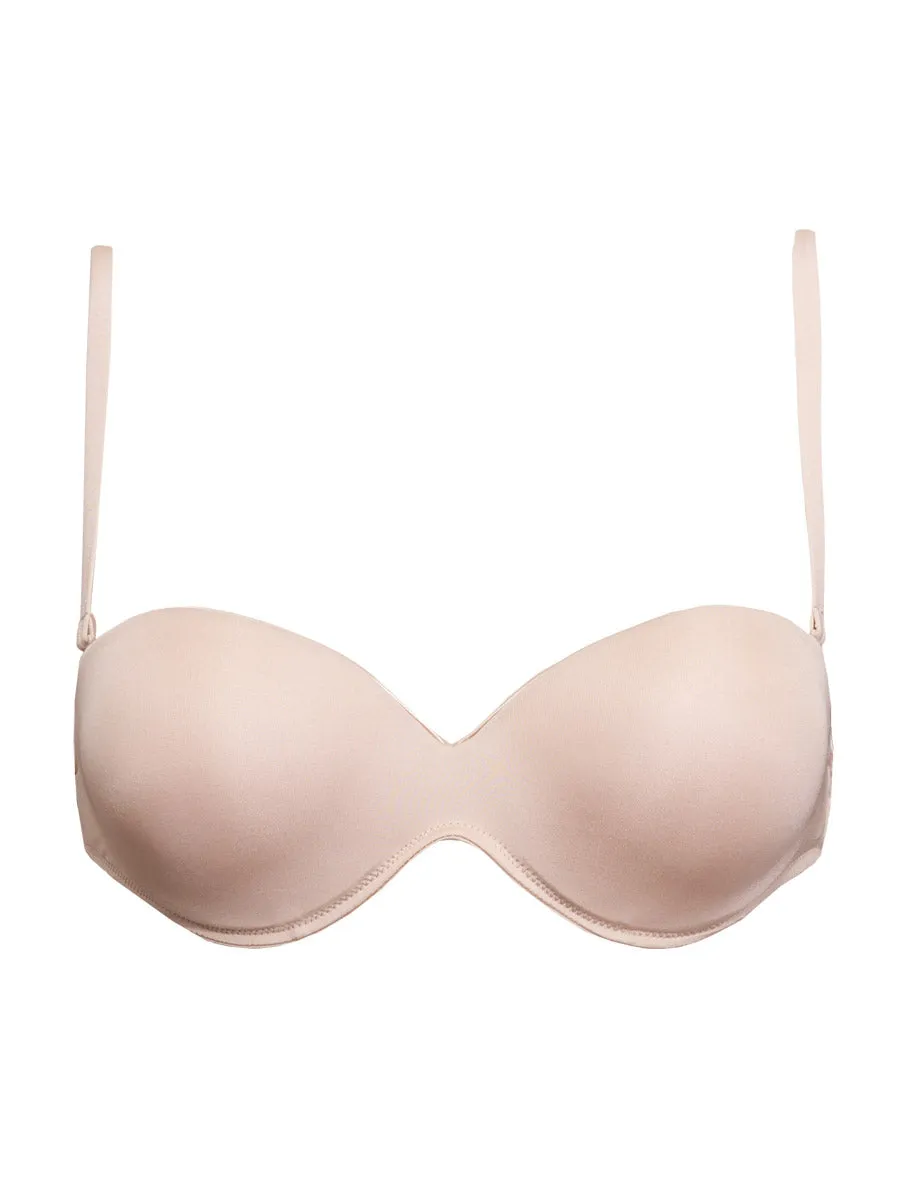 Si’èLei Fantastic 1570NEW reggiseno fascia cipria schiena nuda