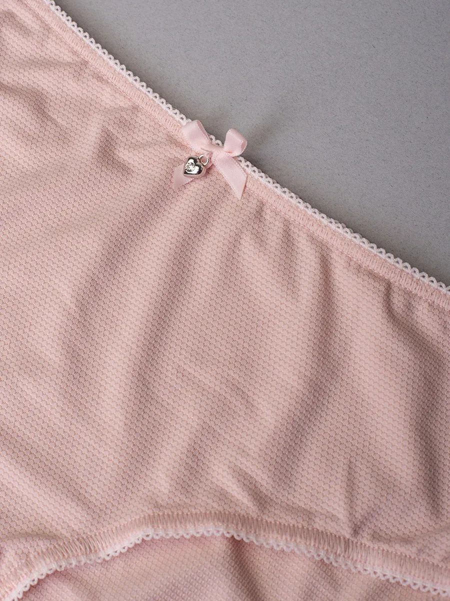 Si'èLei Darling 1879 slip alto cipria jacquard