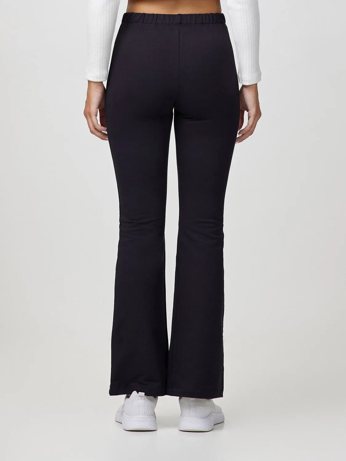 Jadea Basic leggings svasato cotone felpato invernale
