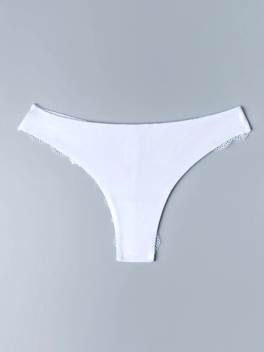 Si'èLei Wonder Lace 2447 slip brasiliana bianca