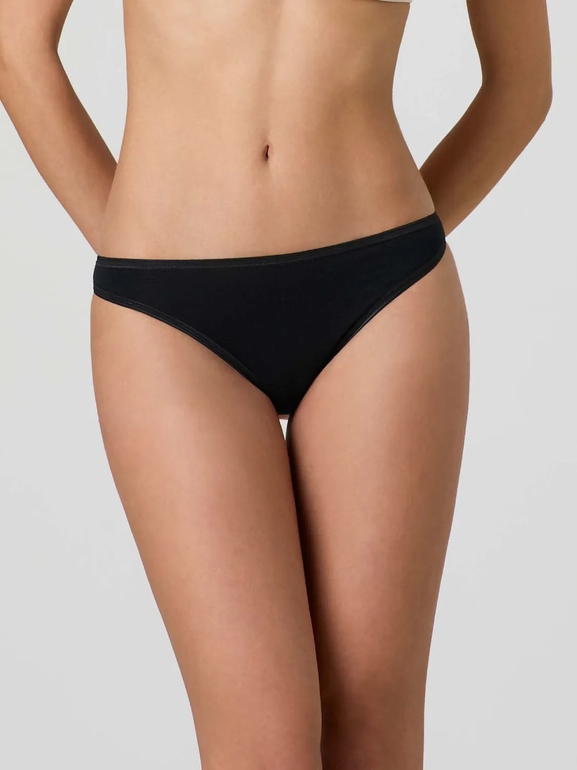 Jadea Basic 7003 brasiliana cotone elasticizzato 3 pezzi