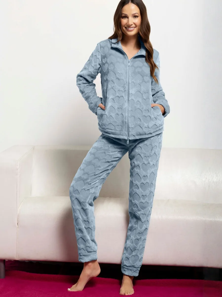 Si'èLei Coraline Soft OF44 tuta azzurra in coral