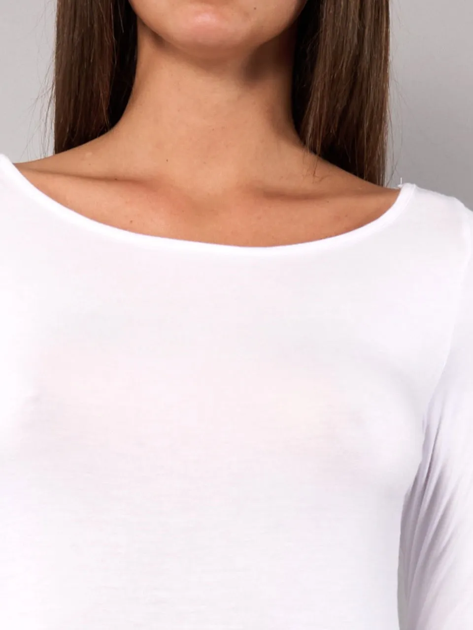 Si'èLei 6014 maglia manica lunga milk modal