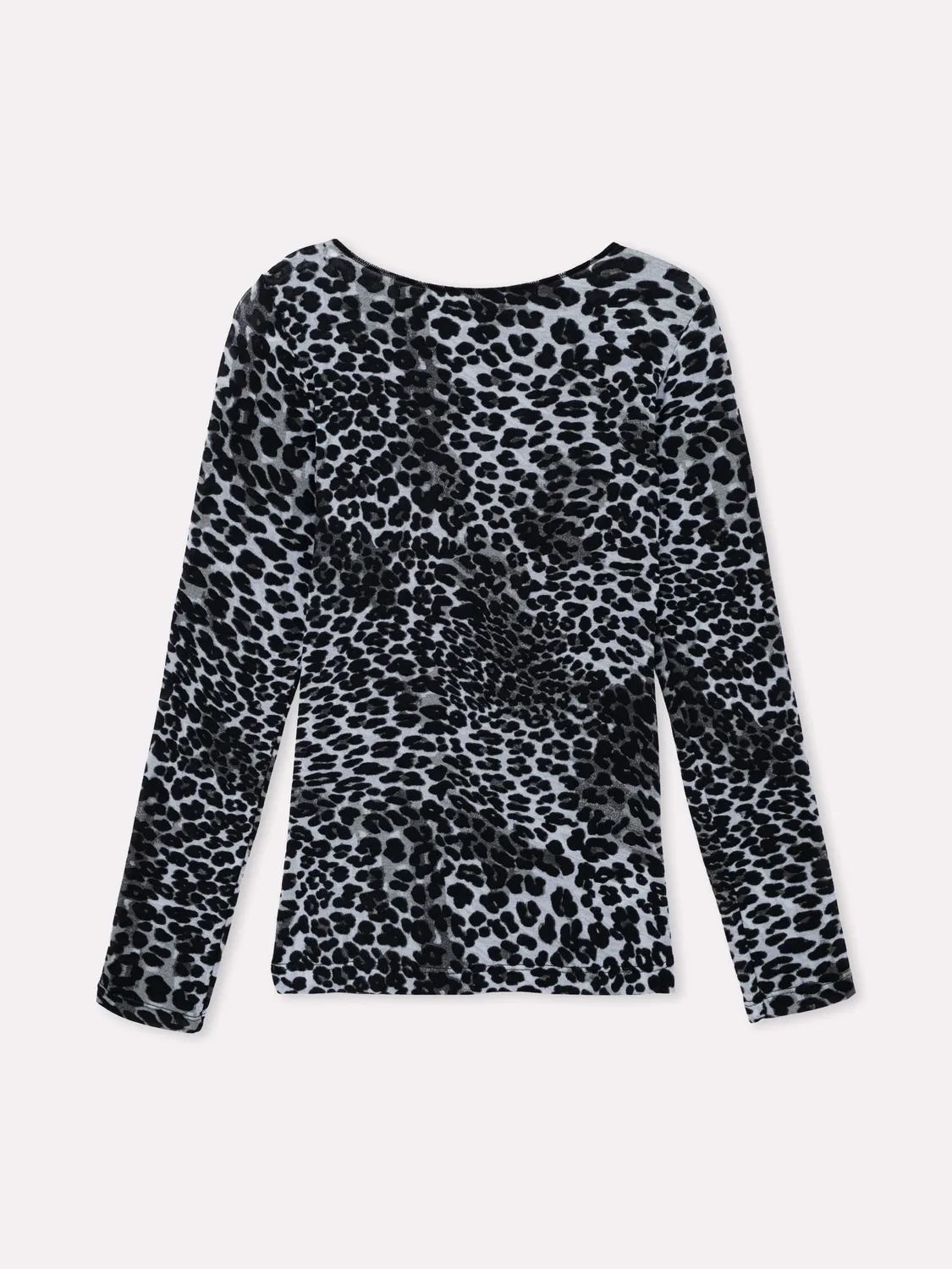 Jadea 4001 Maglia Animalier Cashmere Manica Lunga