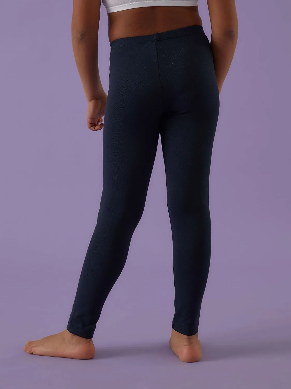 Jadea 264 leggings bambina cotone caldo elasticizzato