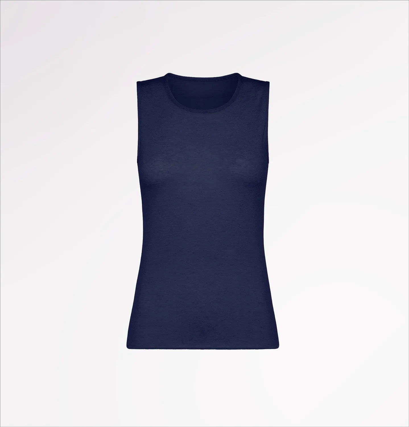 Casagin Canotta girocollo TENCEL cashmere nera calda