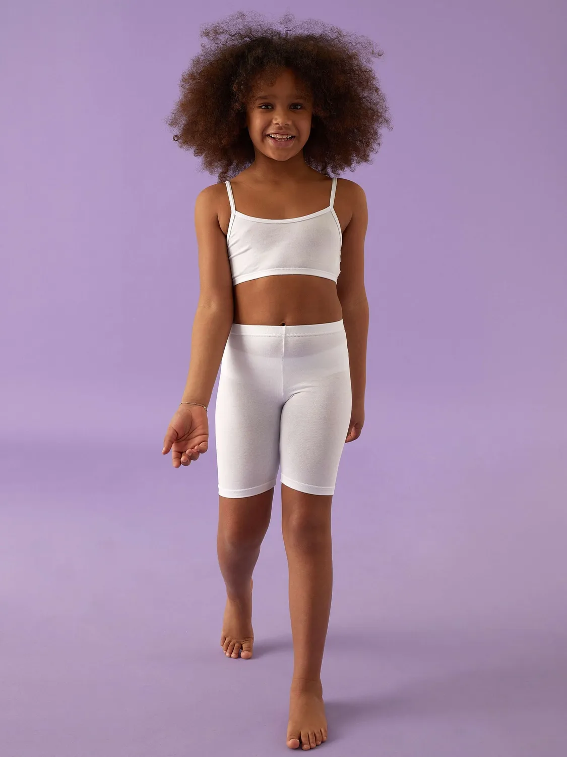 Jadea Basic 286 Ciclista Bambina Cotone Fresco