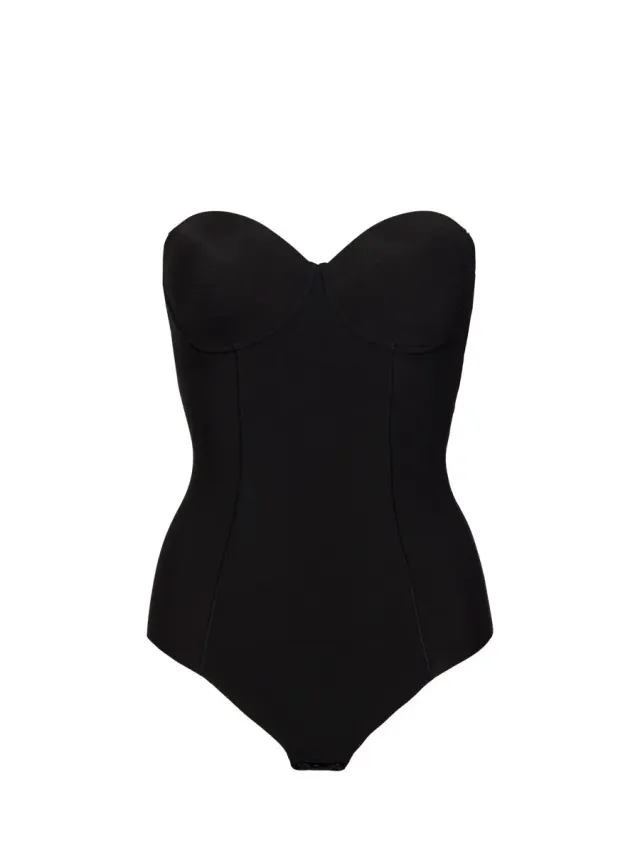 Si'èLei Comfort Fit 1842 body nero spalline removibili