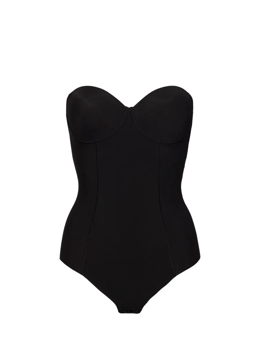 Si'èLei Comfort Fit 1842 body nero spalline removibili