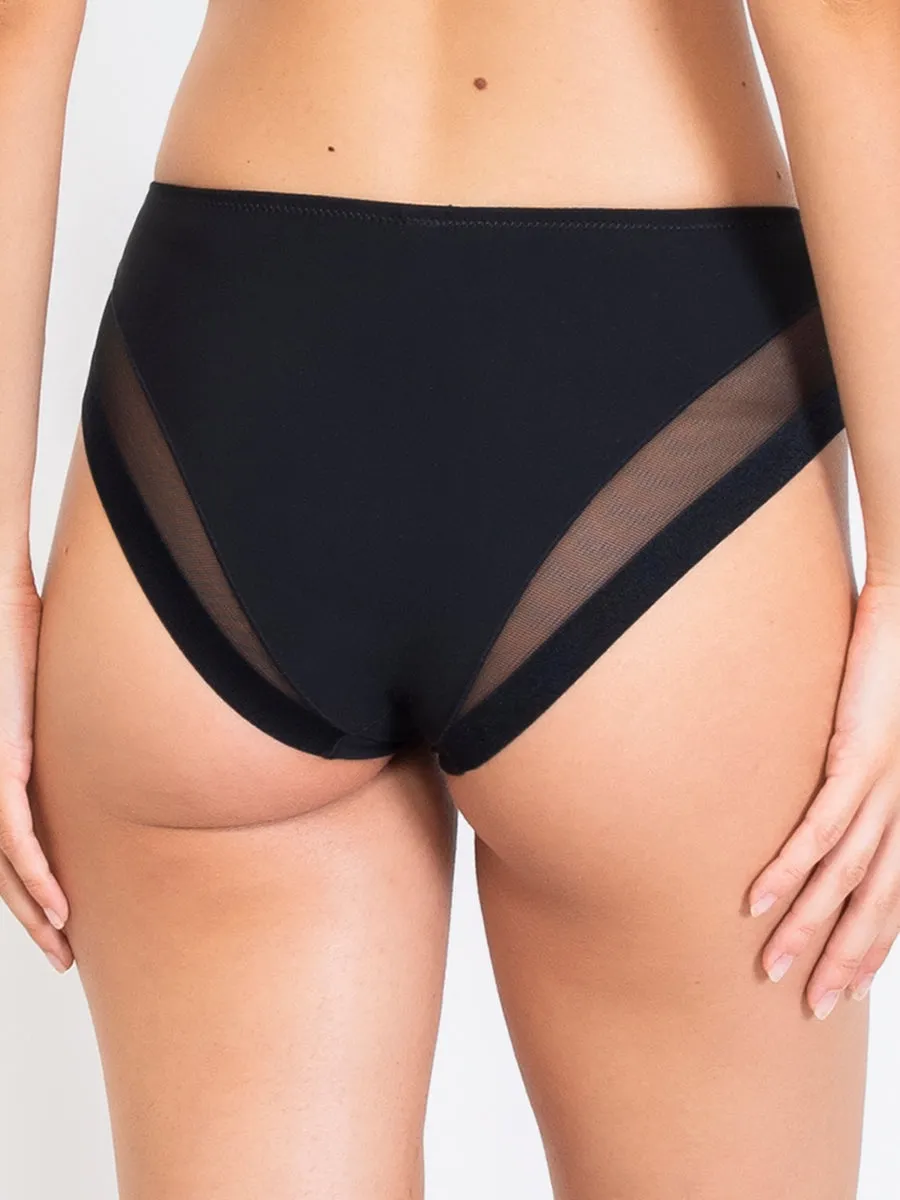 Si'èLei Everybody 1865 slip alto nero modellante