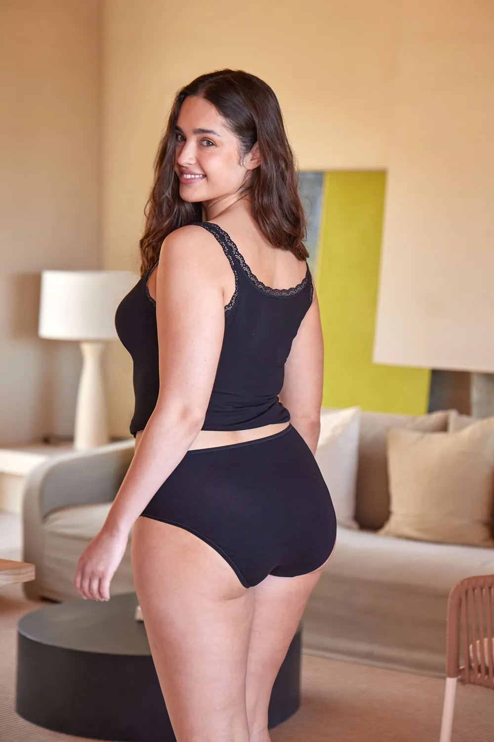 Janira Esencial 1125 Slip Donna Vita Alta Cotone