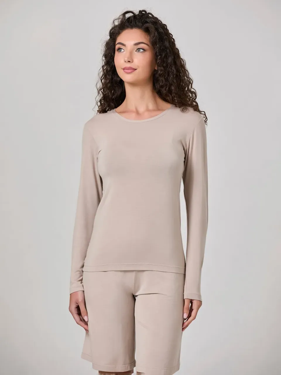 Jadea Relax 3311 maglia manica lunga micromodal fresco