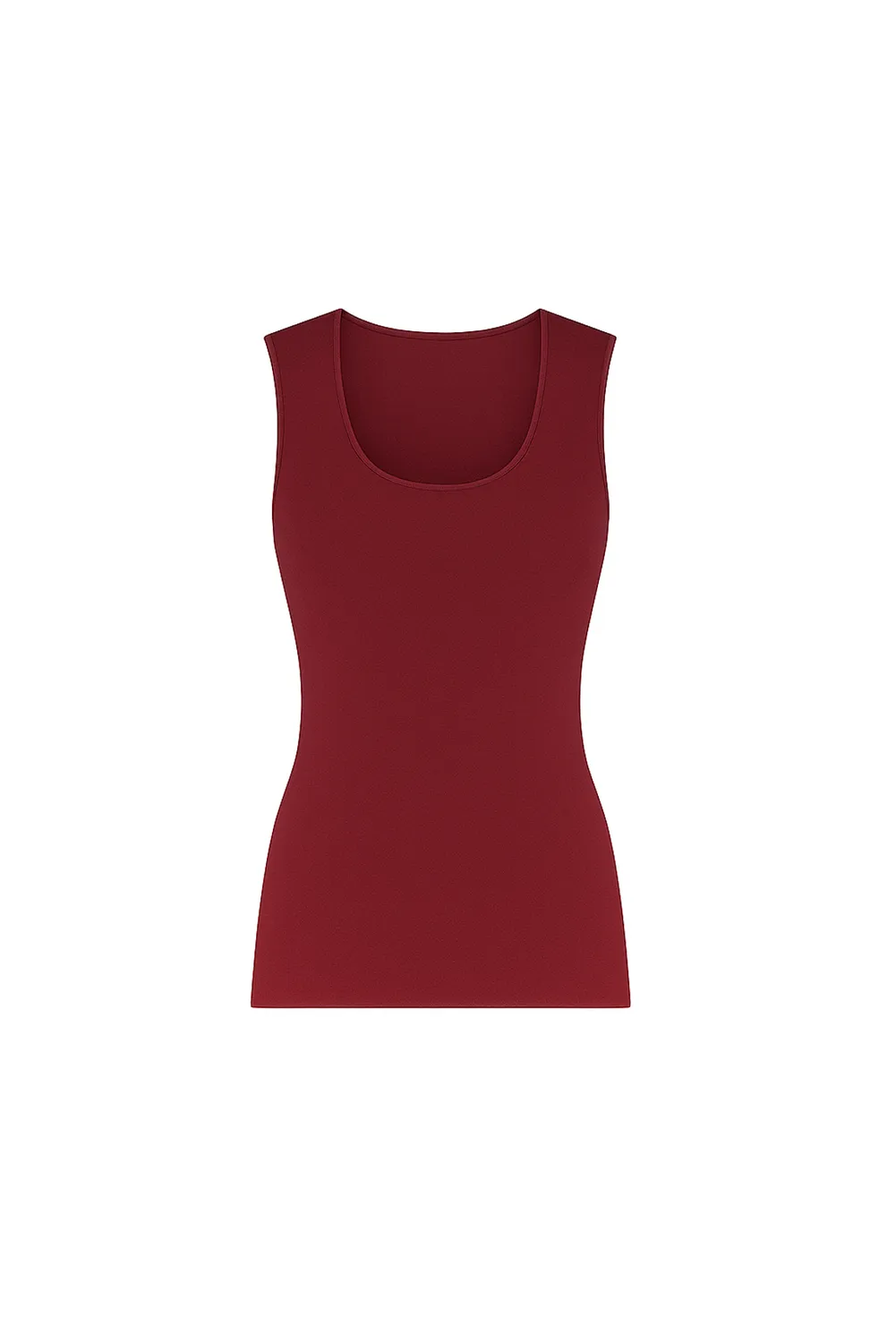 Rossoporpora canotta cashmere canotta donna beige scollo tondo