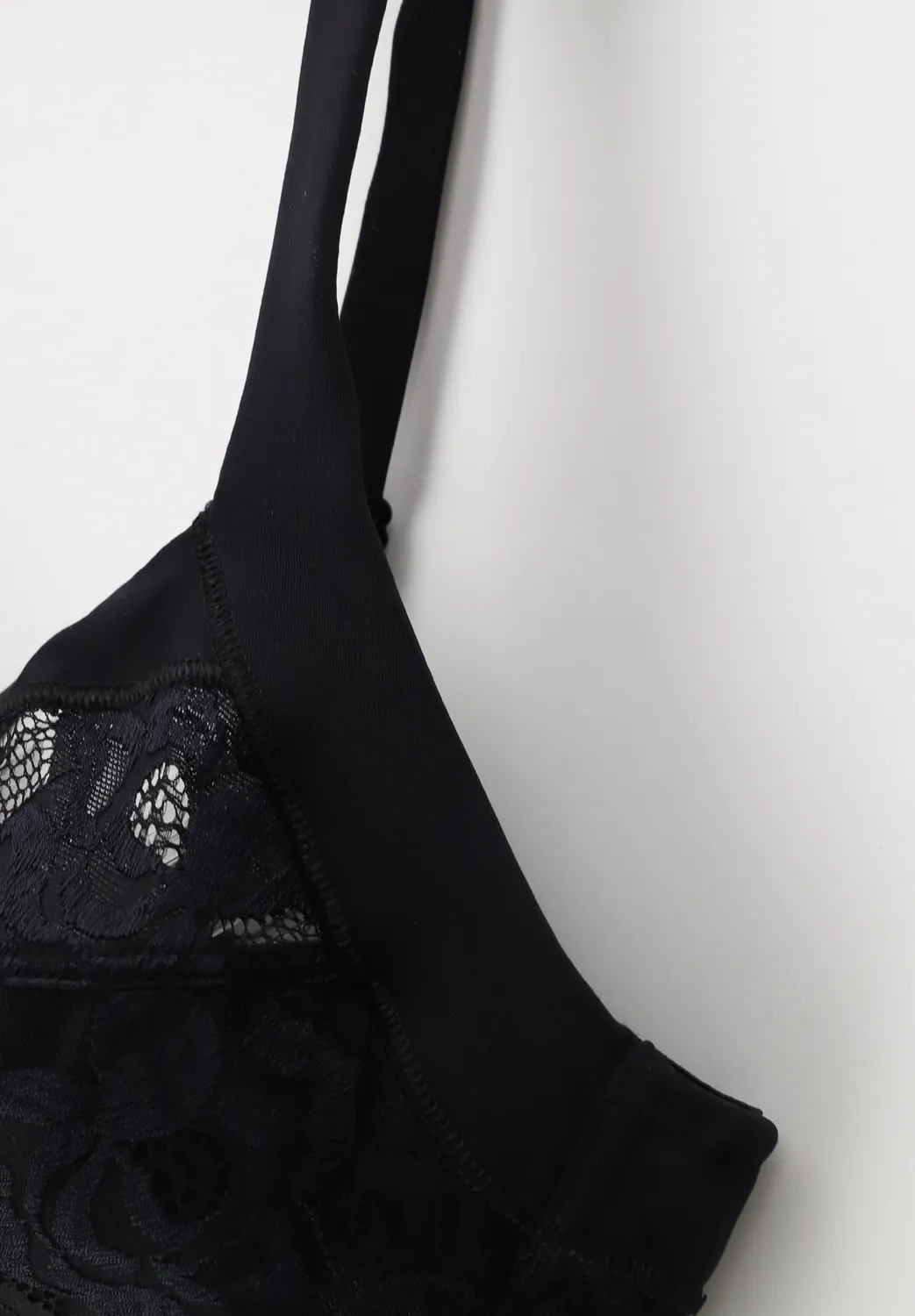 Lepel Belseno Dolcepizzo 230 reggiseno senza ferretto nero pizzo
