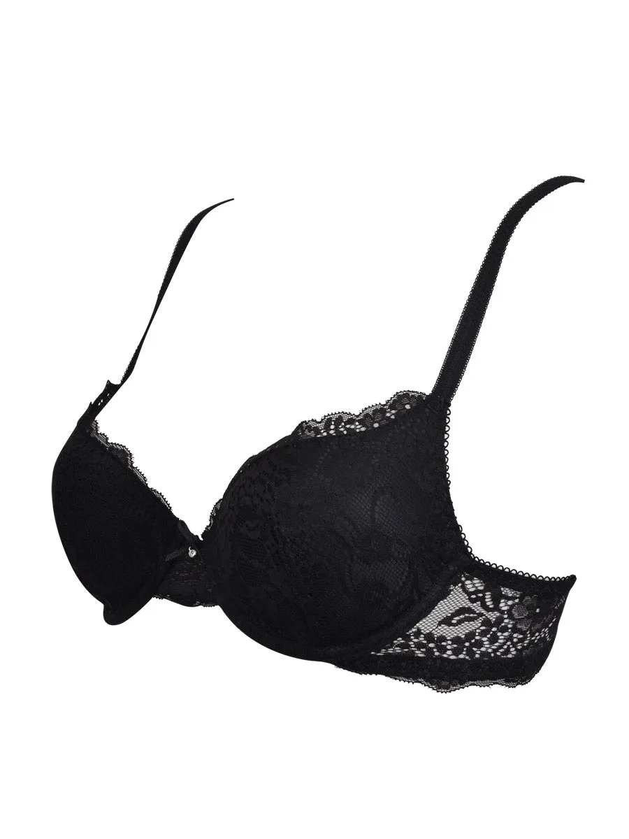 Si'èLei Allure 2684 reggiseno imbottito pizzo nero