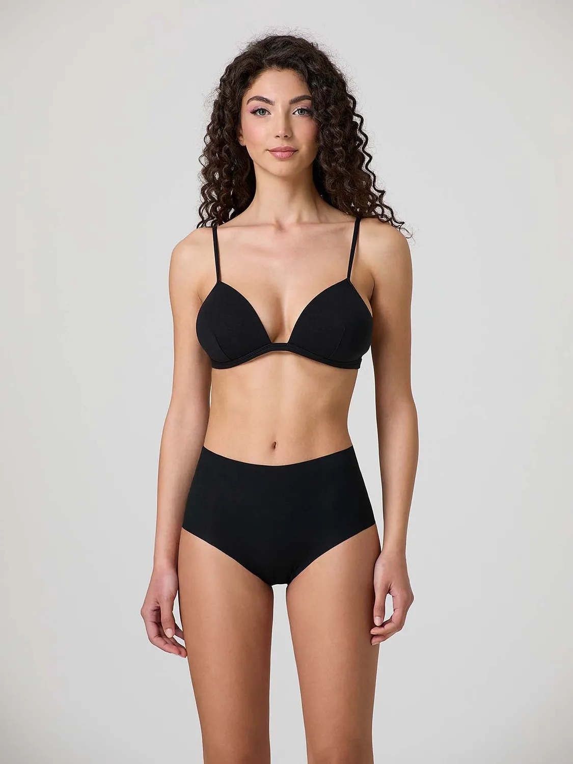 Jadea 8011 Slip Midi Taglio Laser Cotone Invisibile