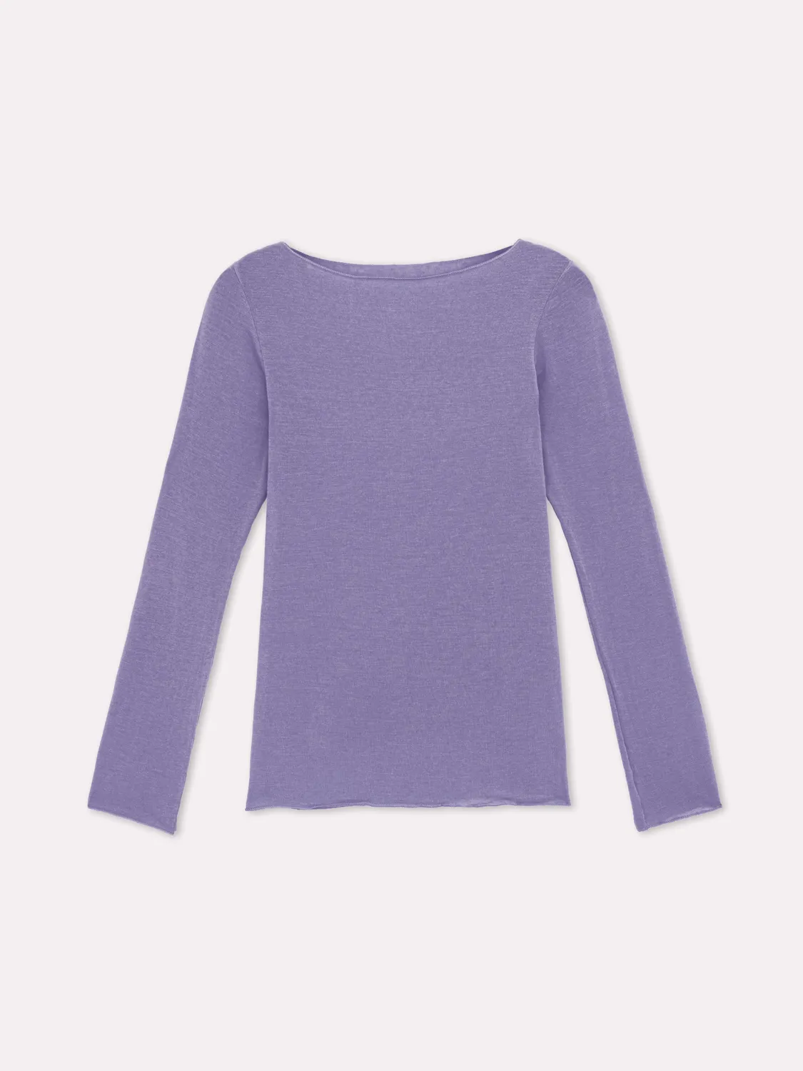 Jadea Basic maglia girobarca cashmere manica lunga