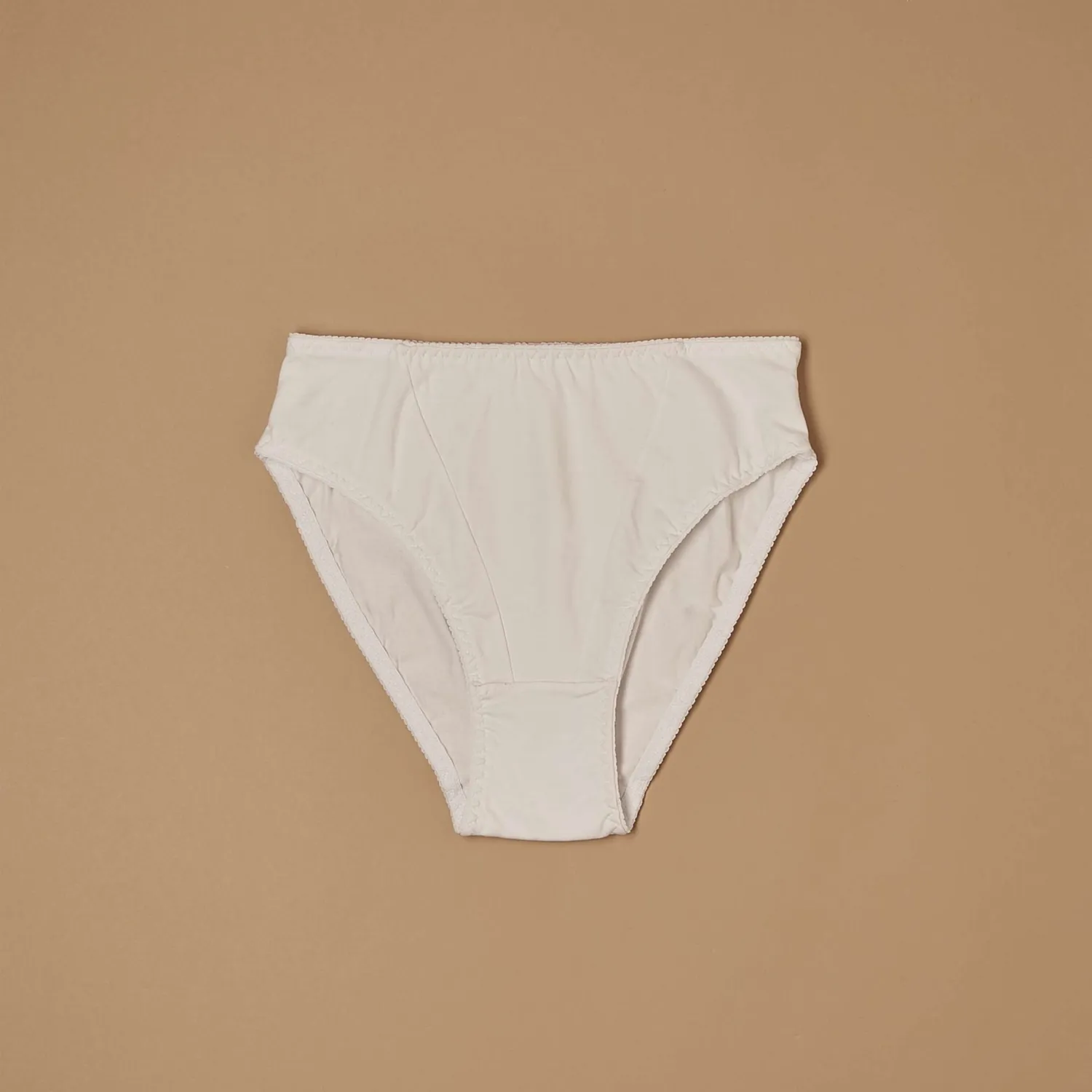 Jadea 04 slip contenitivo cotone elasticizzato bianco