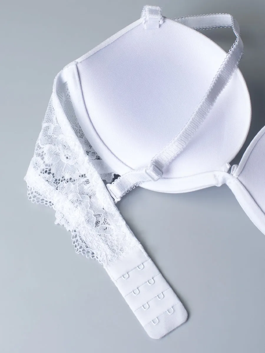 Si'èLei Wonder Lace 2448 reggiseno push-up bianco aria-gel
