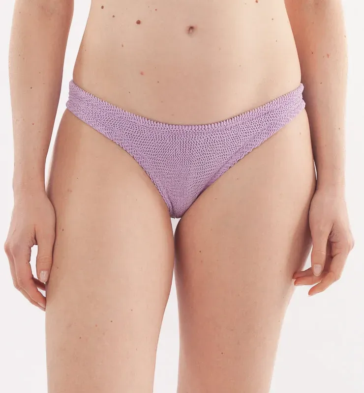 Casagin slip bikini brasiliana eco crinkle nero